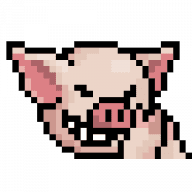 Пиксельный Свин