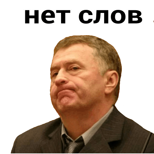 Стикеры Владимир Жириновский