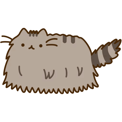 Пушить что это. Кот Пушин. Котики Pusheen. Кот Пушинка. Котик рисунок.