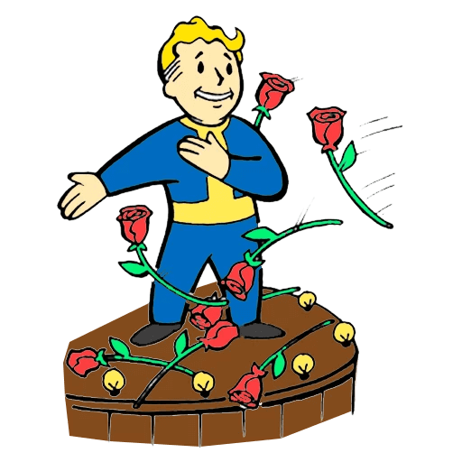 Стикеры Vault Boy