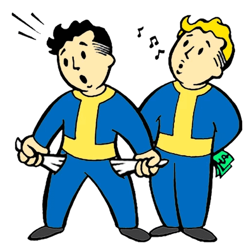 Стикеры Vault Boy