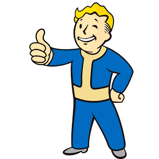 Стикеры Vault Boy