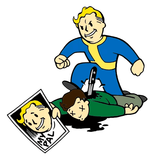 Стикеры Vault Boy