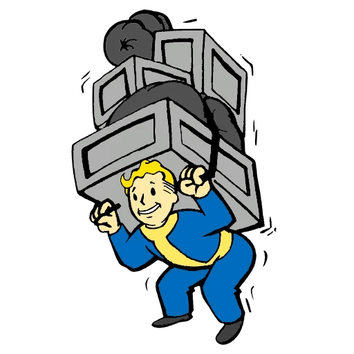 Стикеры Vault Boy