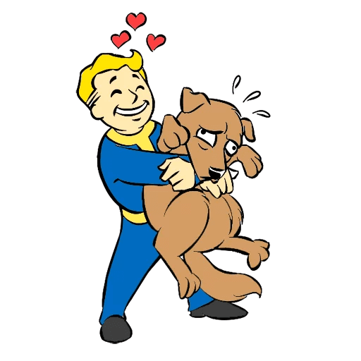 Стикеры Vault Boy