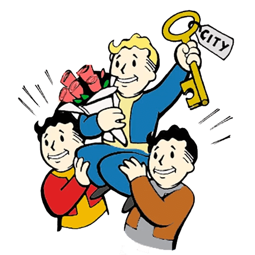 Стикеры Vault Boy