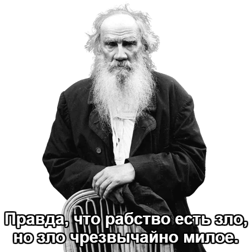 Стикеры Дневник Толстого