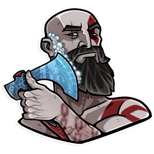 Стикеры God of War