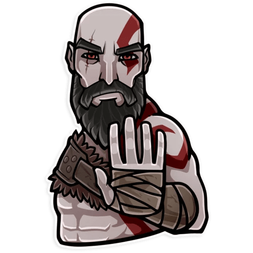 Стикеры God of War