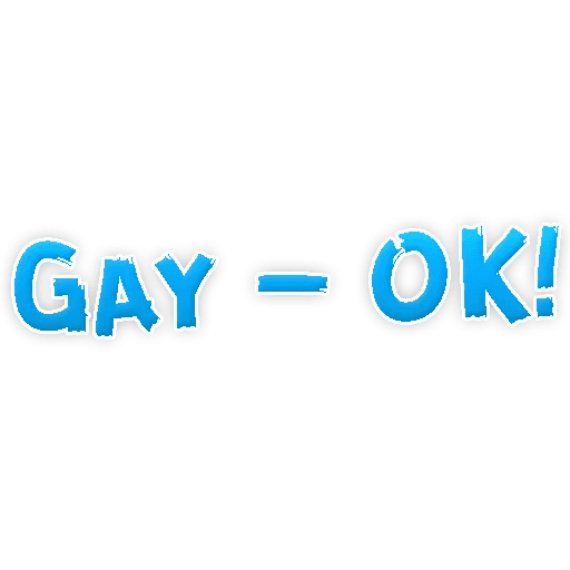 Стикеры Gay - OK!