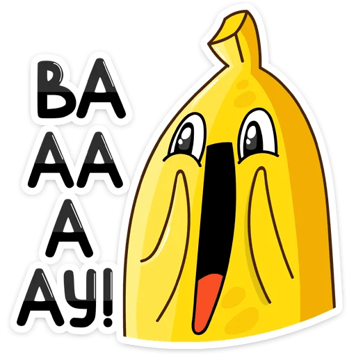 Стикеры Бананос